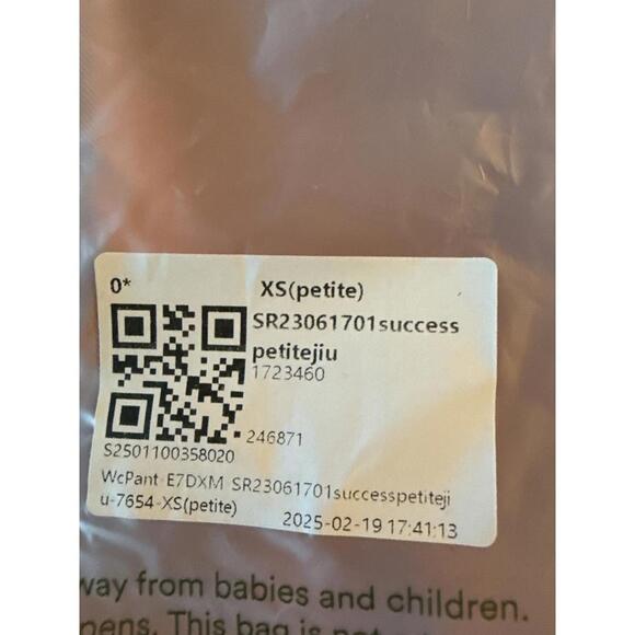 NWT Halara Flex™ High Waisted Shirred Straight Leg Work Pants Size XS Petite - Picture 7 of 7